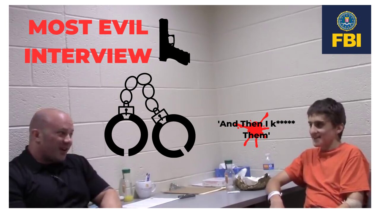 CRAZY interrogation most Evil child in history, gripping FBI interrogation.