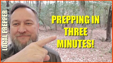 THIS VIDEO IS FOR NEW PREPPERS