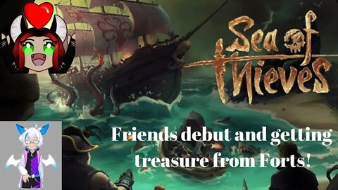 Sea of Thieves exploring Forts with friends!