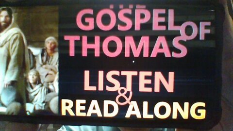 THE GOSPEL OF THOMAS