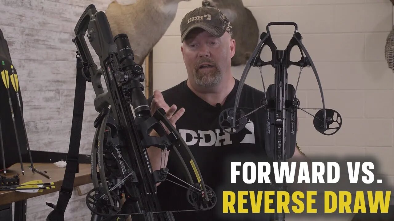 Forward vs. Reverse Draw Crossbows