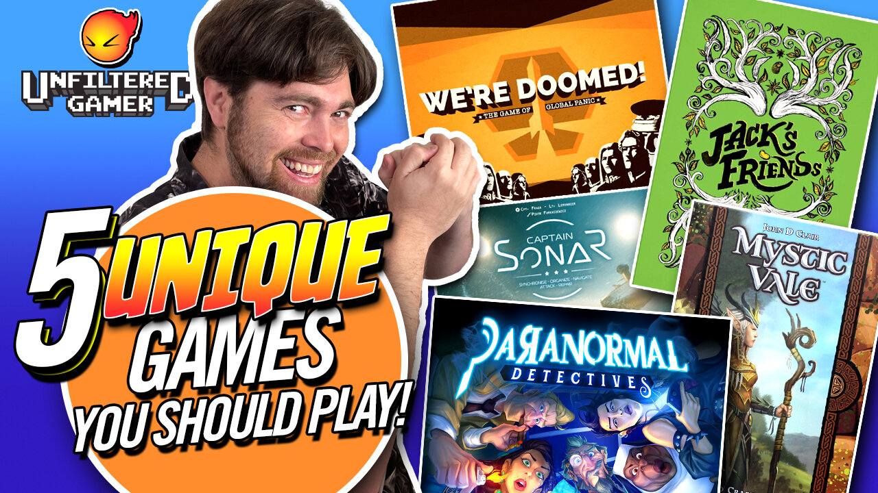 5 Unique Games You Should Play!