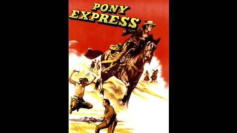 Pony Express 1953,Western, Charlton Heston, Forrest Tucker