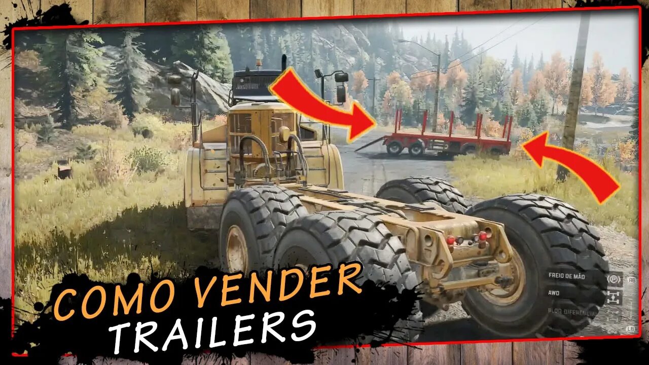 SnowRunner, Como Vender Trailers, Gameplay PT BR #14