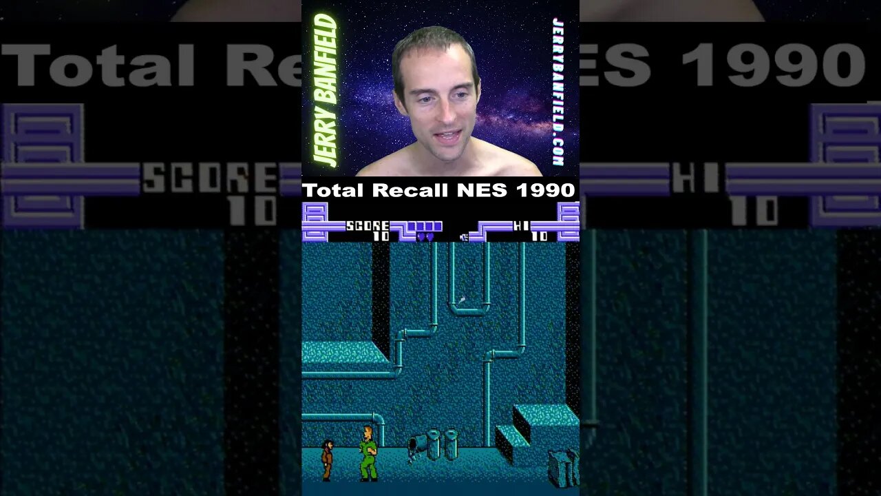 Total Recall 1990 NES First Play on Nintendo! #shorts