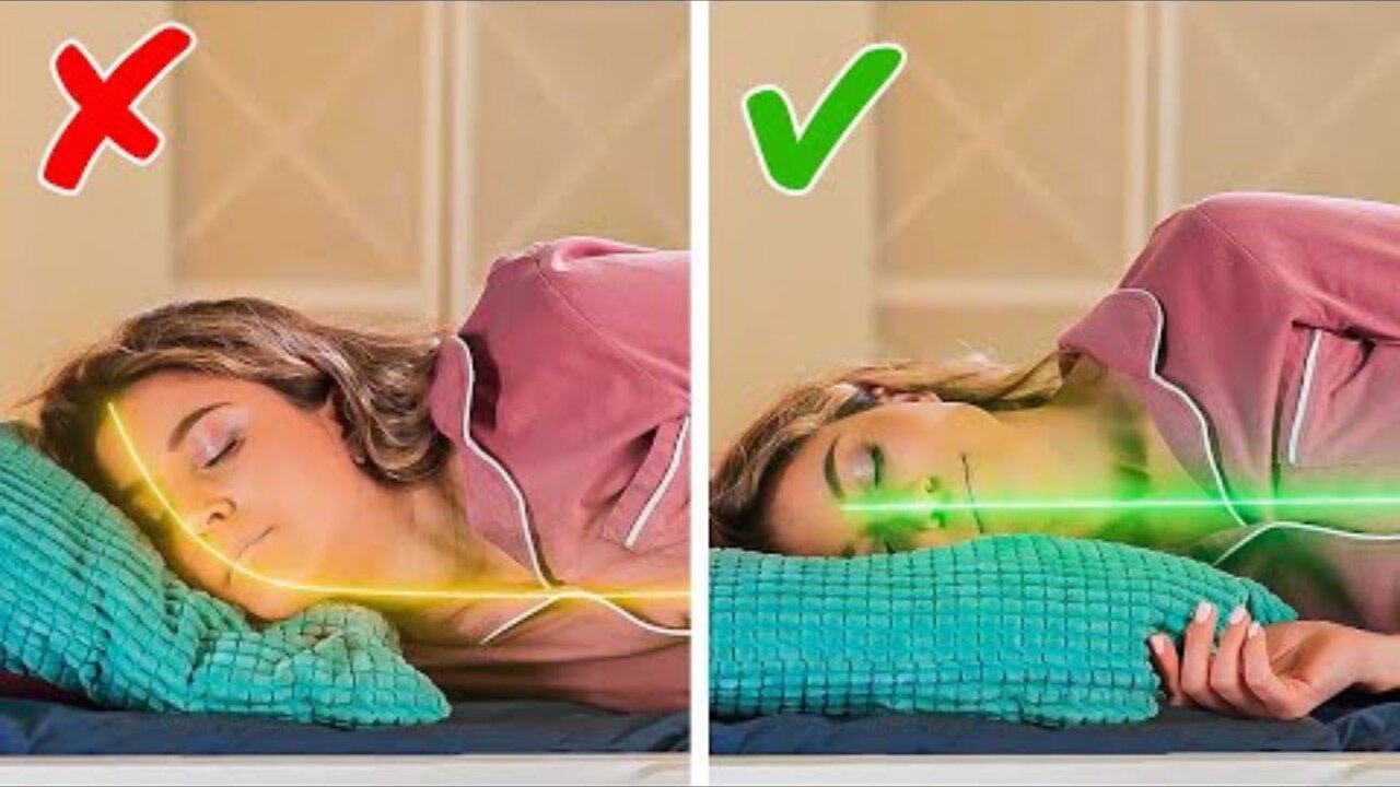 Simple Hacks to Improve Your Health || Sleep Hacks And Massage Techniques