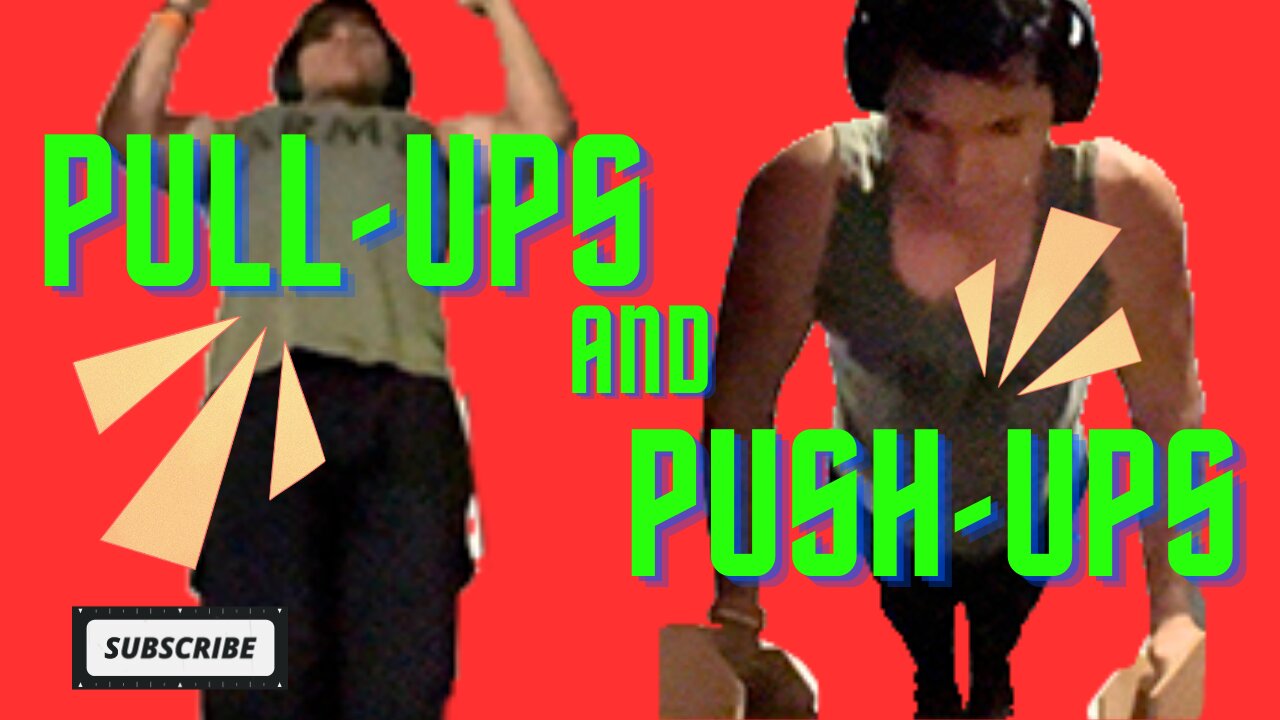 At-Home Push-Up and Pull-Up Calisthenics Workout