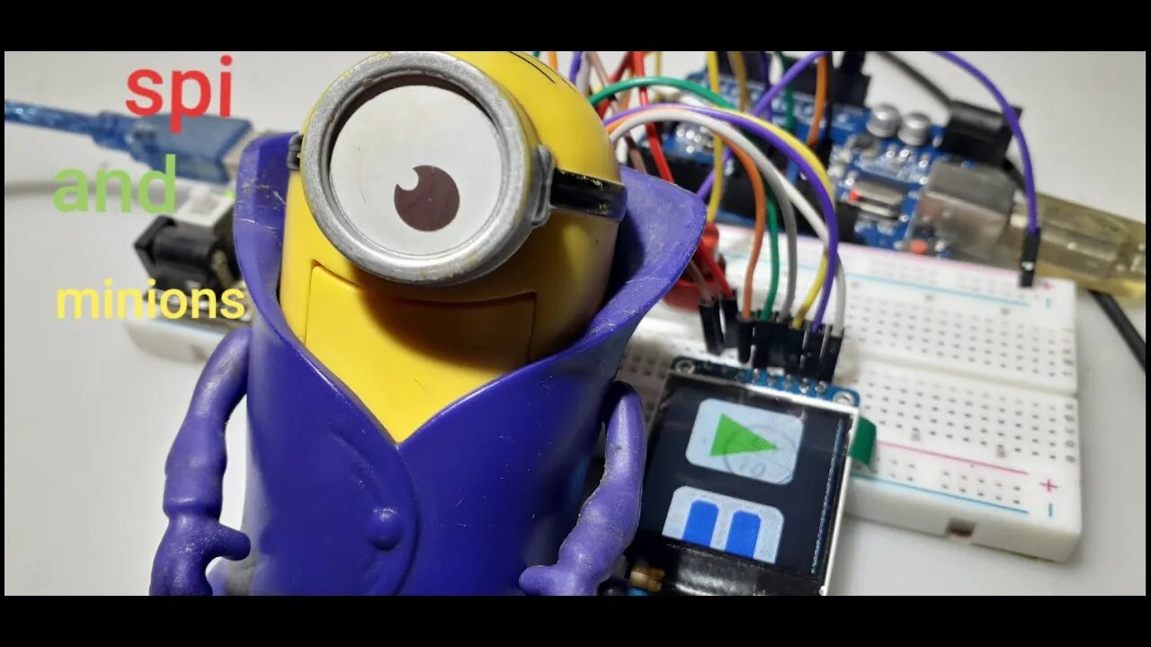 Minion tft spi display update