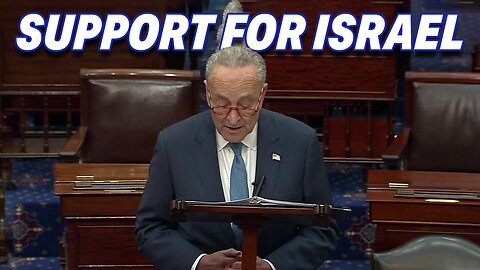 SEN. SCHUMER CONDEMNS HAMAS TERROR AND PLEDGES SUPPORT FOR ISRAEL IN SENATE SPEECH