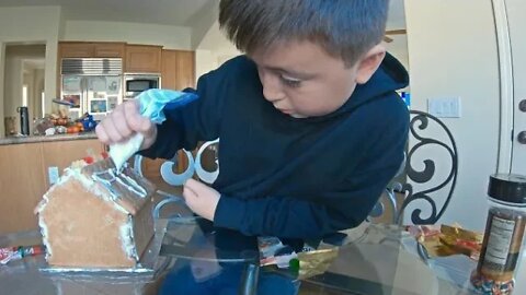 Gingerbread House Making with the Family