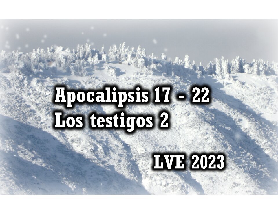 Apocalipsis 17 - 22 - Los testigos 2