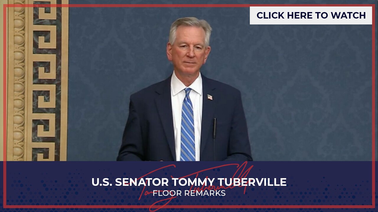 Tuberville on Ukraine Aid: You are Witnessing the Swamp at its Worst