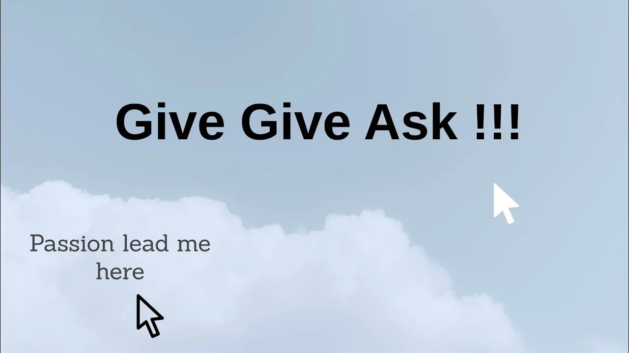 Provide people with value