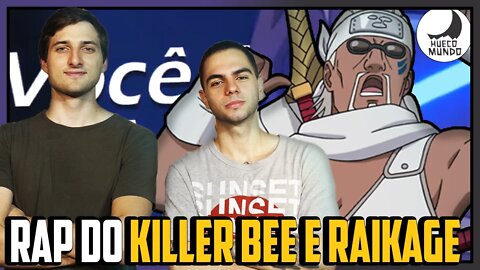 Rap do Killer Bee e Raikage (Naruto) - DOUBLE LARIAT | NERD HITS (REACT)