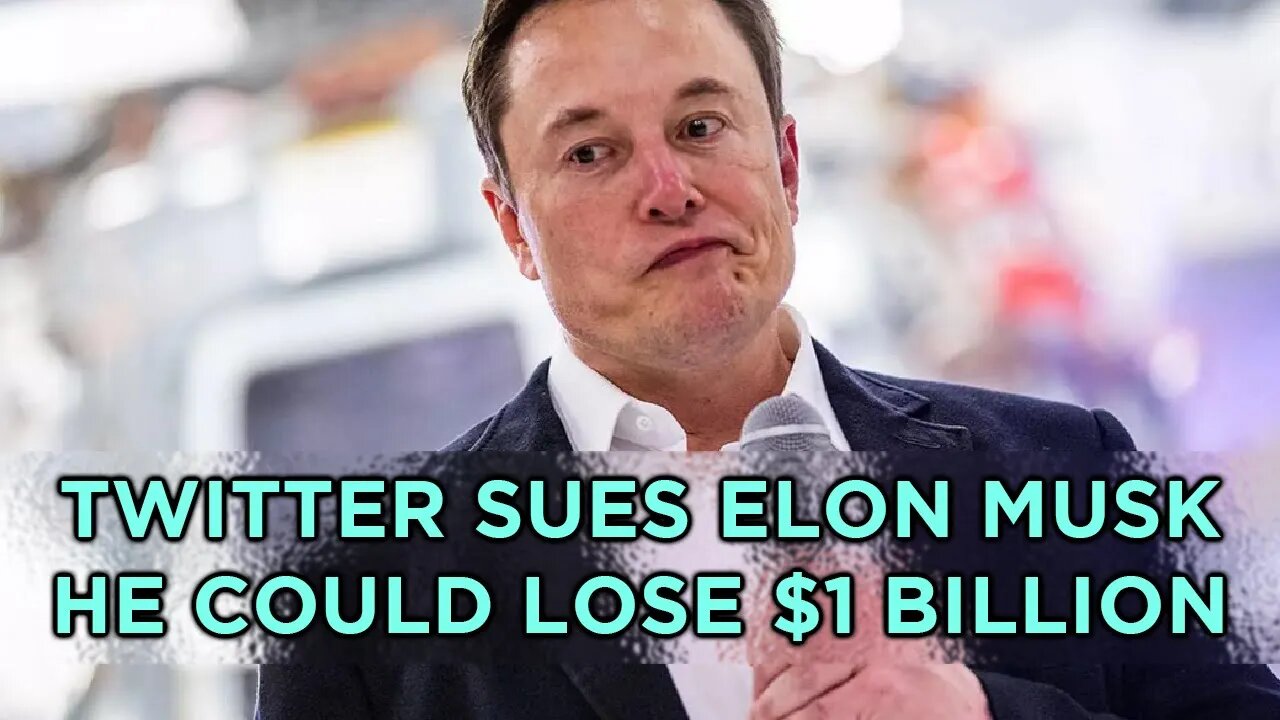 Twitter Sues Elon Musk