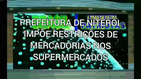 O POVO IMPEDIDO DE COMPRAR ATÉ CHUPETAS E MAMADEIRAS É O INÍCIO DO CAOS.