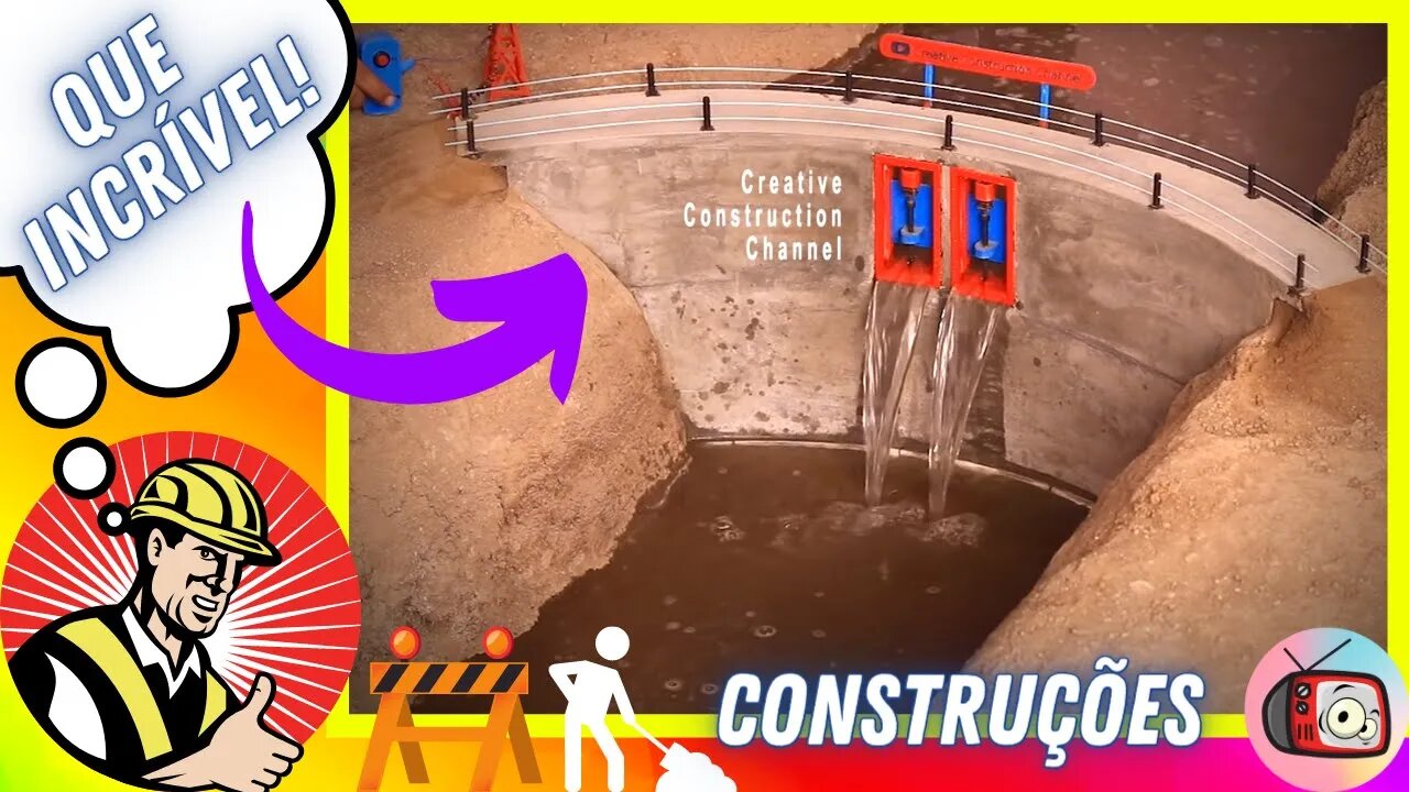 Engenheiro REAGE à CONSTRUÇÃO de uma MINI BARRAGEM! | Veja Aqui #9