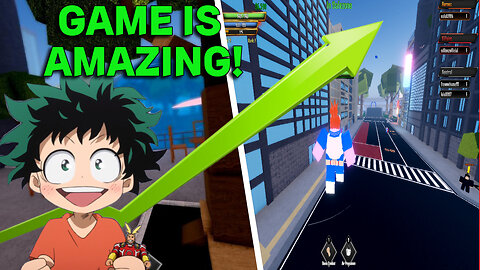 NEW MY HERO ACADEMIA ROBLOX GAME IS AMAZING!