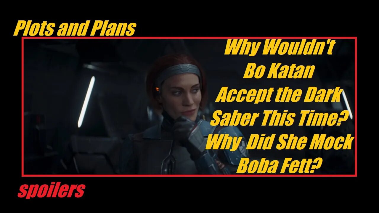 Why Wouldn't Bo Katan Take the Darksaber and 3 Other Fascinating Questions From The Mandalorain S2