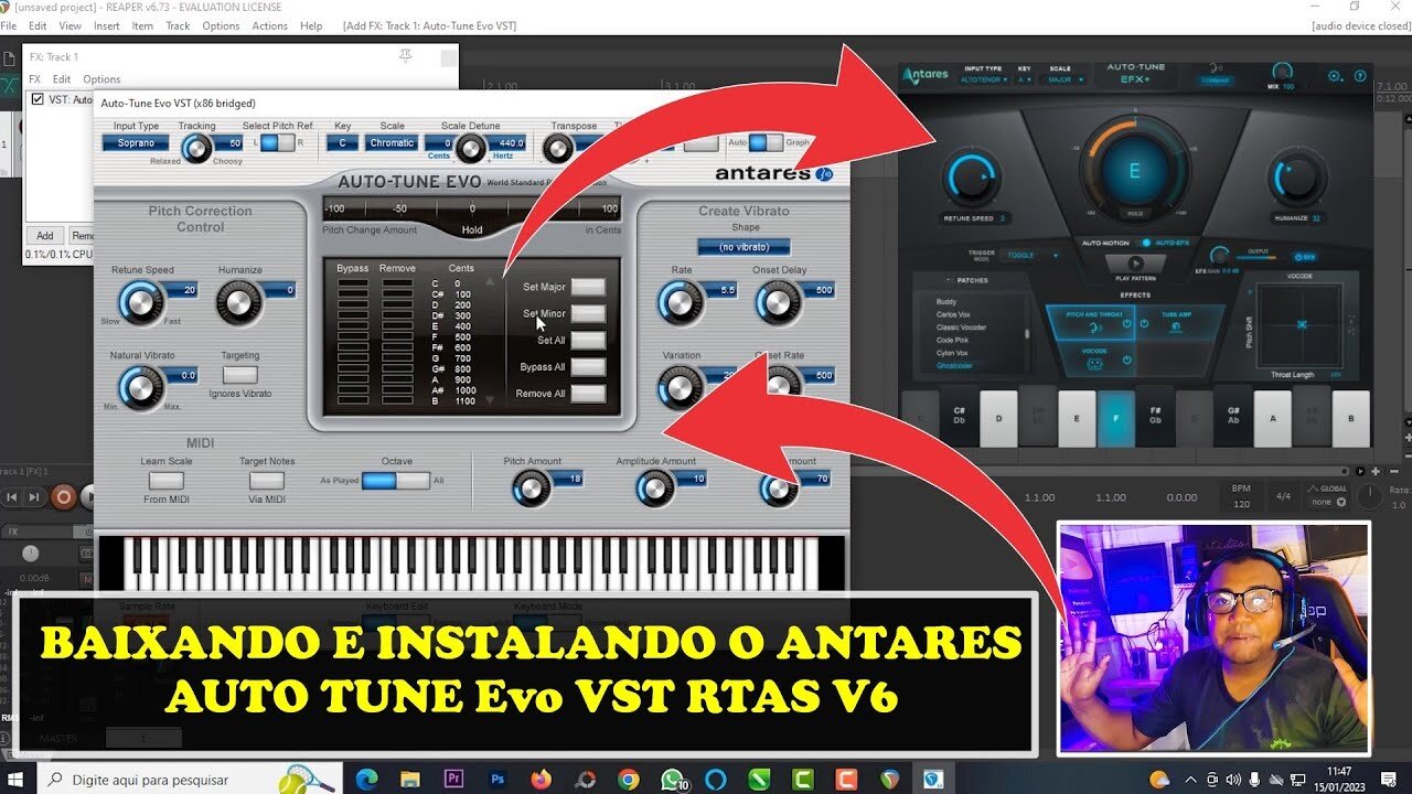 HOW TO download and install auto tune Evo VST RTAS V6 from scratch STEP BY STEP COMO baixar e instalar o auto tune Evo VST RTAS V6 do zero PASSO A PASSO