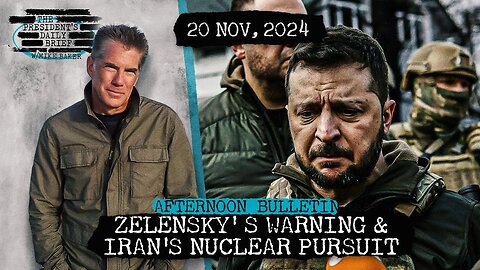 Zelensky's Stark Warning To America & Iran Accelerates Pursuit Of Nuclear Weapons