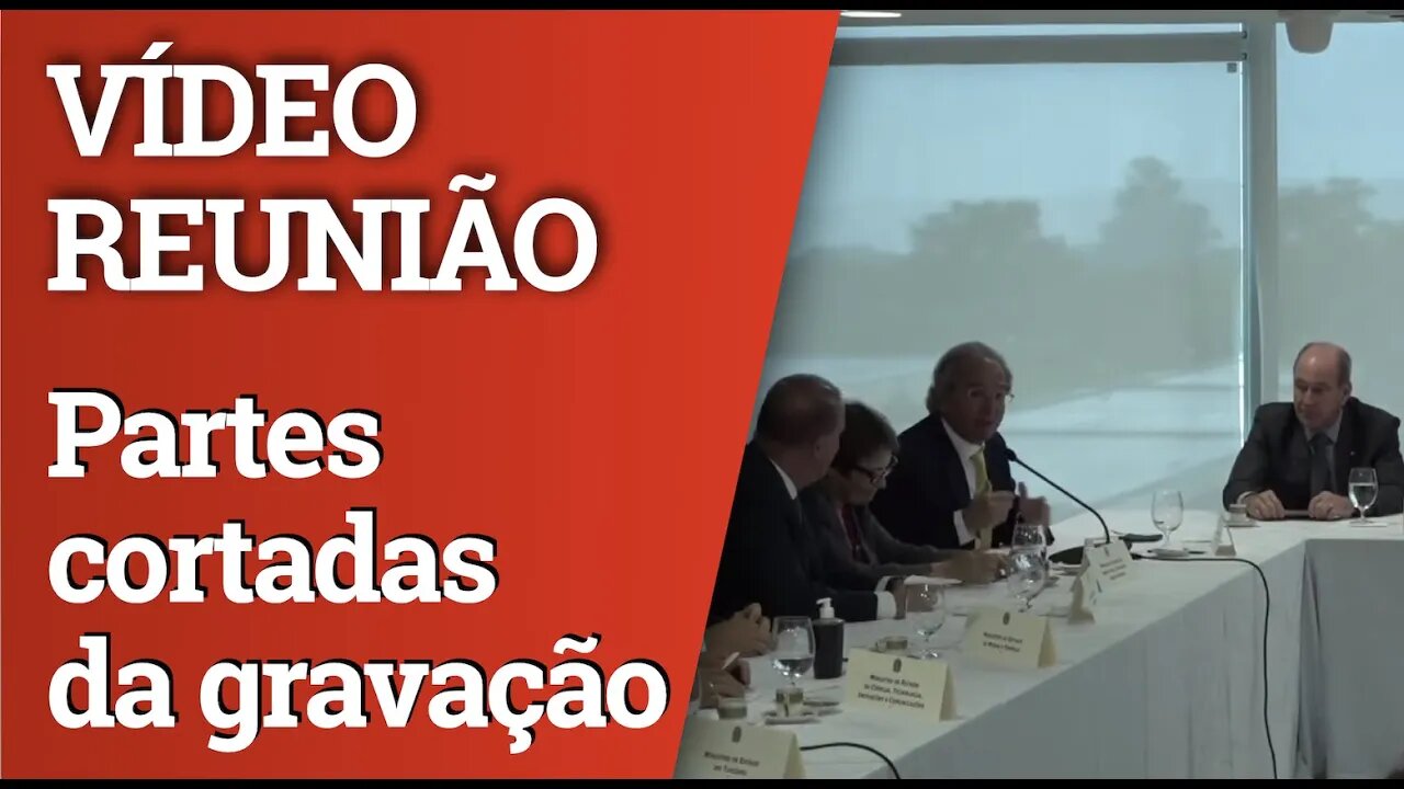 VÍDEO DA REUNIÃO MINISTERIAL: Assista as partes cortadas da gravação, onde a China foi citada