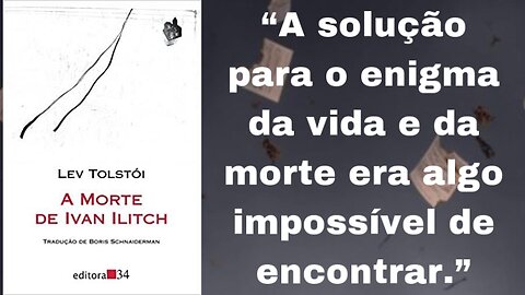 Livro A morte de Ivan Ilitch