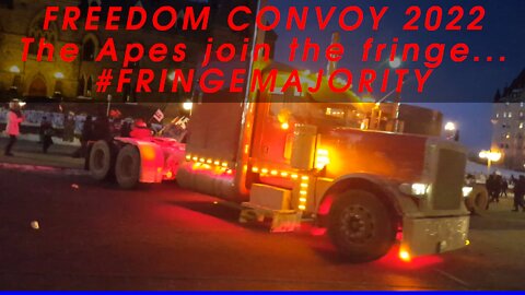 Canada Freedom Convoy 2022 - The Arnprior Runners arrive in the Capital and join the fringe!