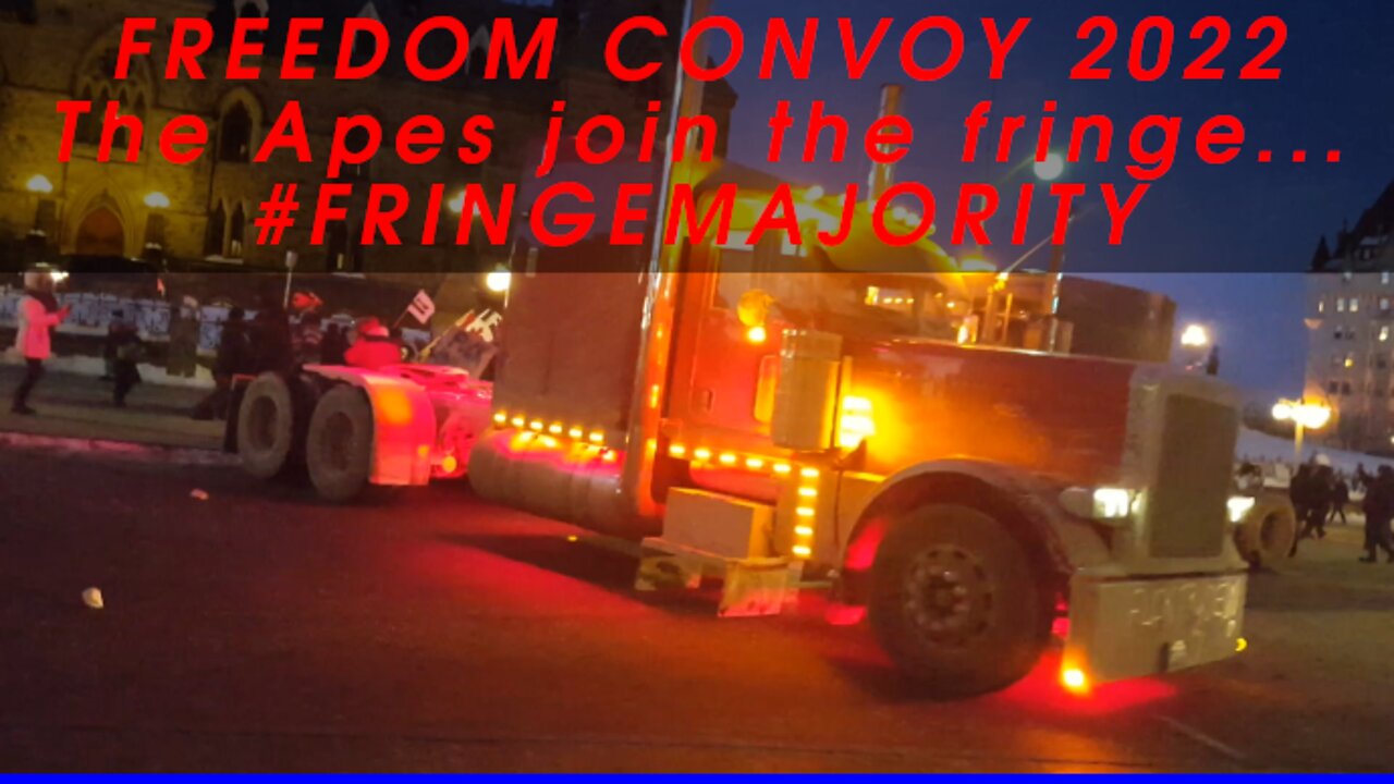 Canada Freedom Convoy 2022 - The Arnprior Runners arrive in the Capital and join the fringe!