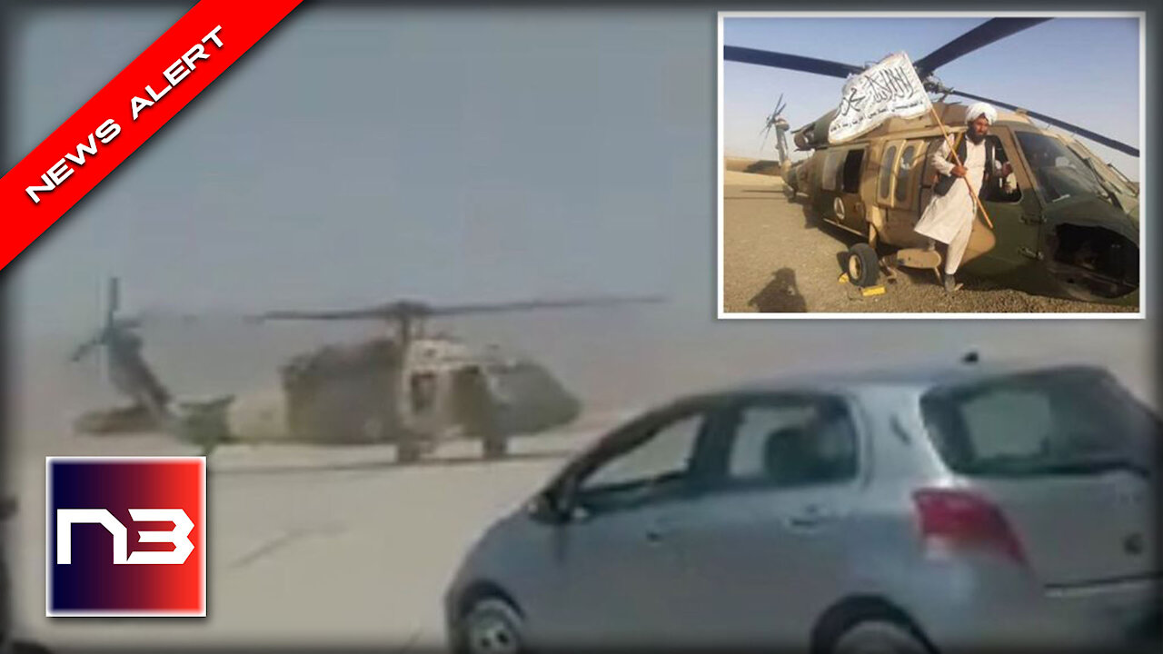 WATCH: Taliban JOYRIDE Biden’s Blackhawks after Crack Mechanics Repair them For Battle