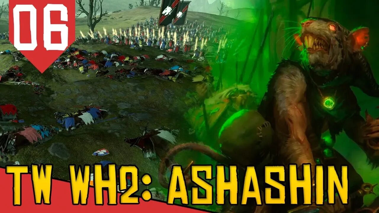 A Defesa SUPER BUGADA - Total War Warhammer 2 Ashashin #06 [Gameplay Português PT-BR]