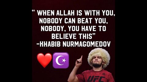 #quotes #khabib #khabibnurmagomedov #ufc #muslim #islam