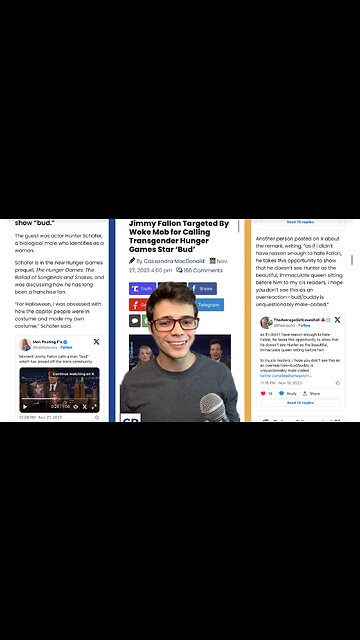 Victor Reacts: Jimmy Fallon Canceled? Mob Targets Fallon for Calling Transgender Guest “bud”