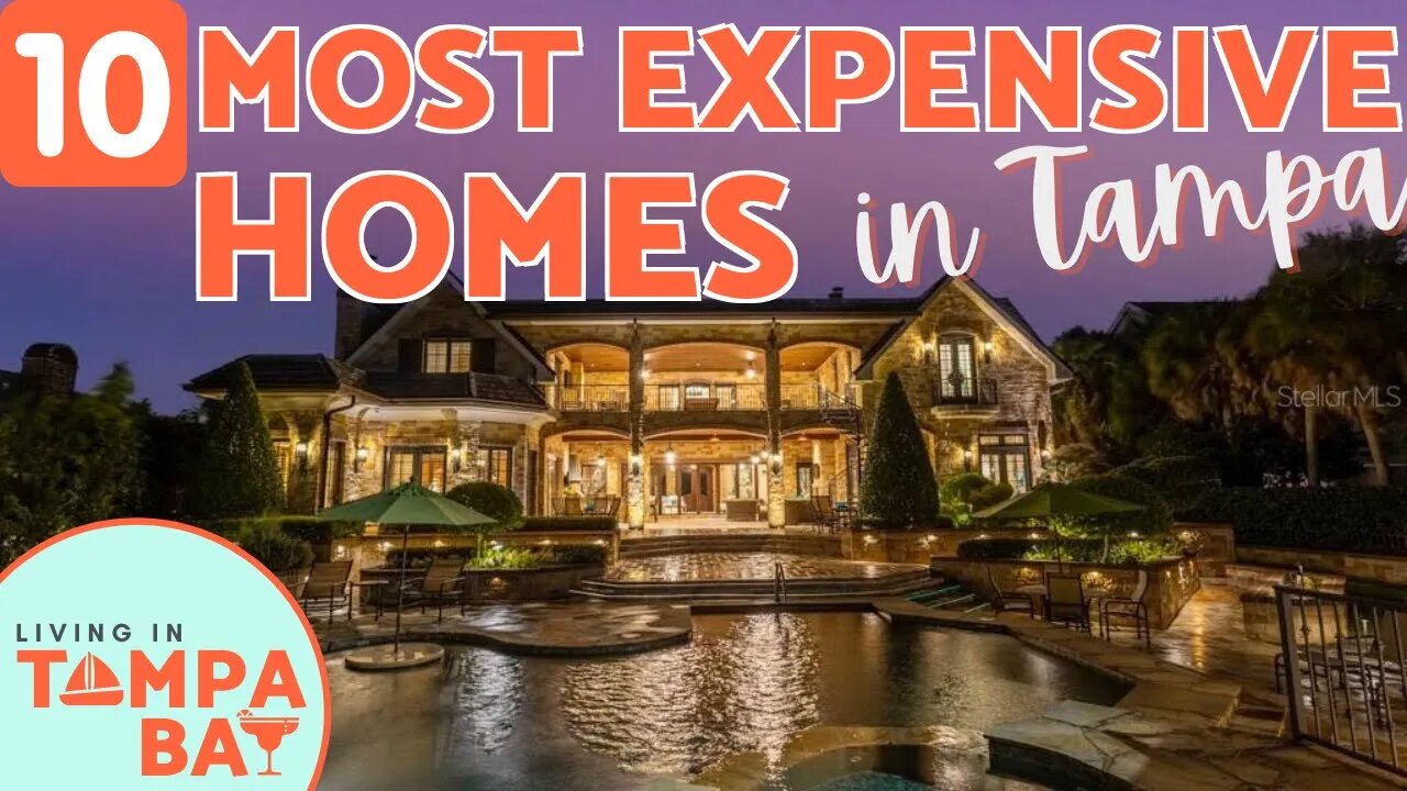 TOP 10 Most Expensive Houses in Florida - Tampa Edition