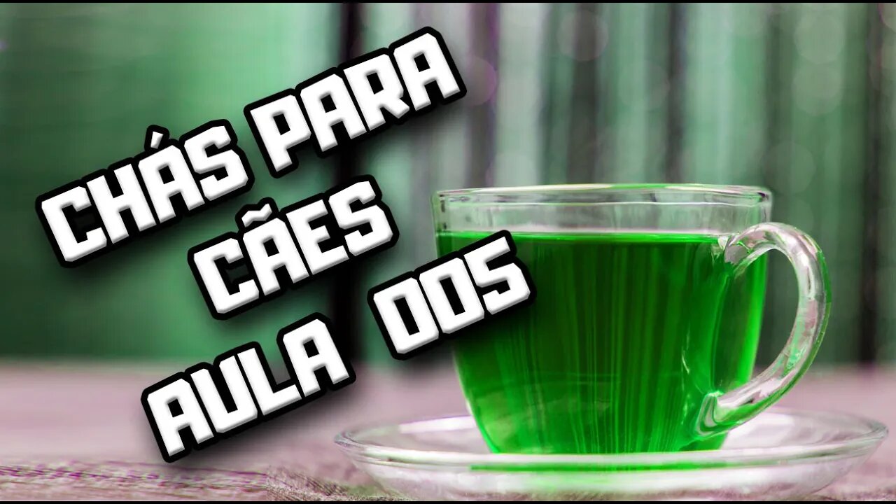 Chá de Camomila para Cães: aula 005 | Dr. Edgard Gomes | Alimentação natural para Cães