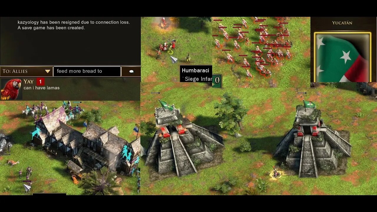 Aoe3DE: Mayaonnaise (mexico, 3* vs extreme AI)