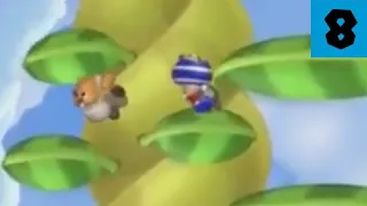 Let’s Play New Super Mario Bros U deluxe - Episode 8 - Toad & the Beanstalk