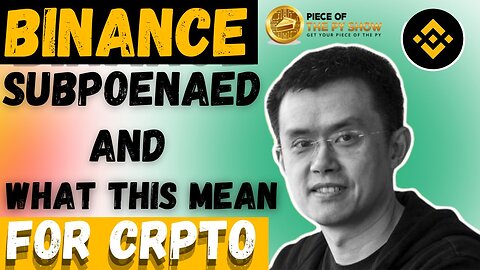 Binance Subpoenaed 👀