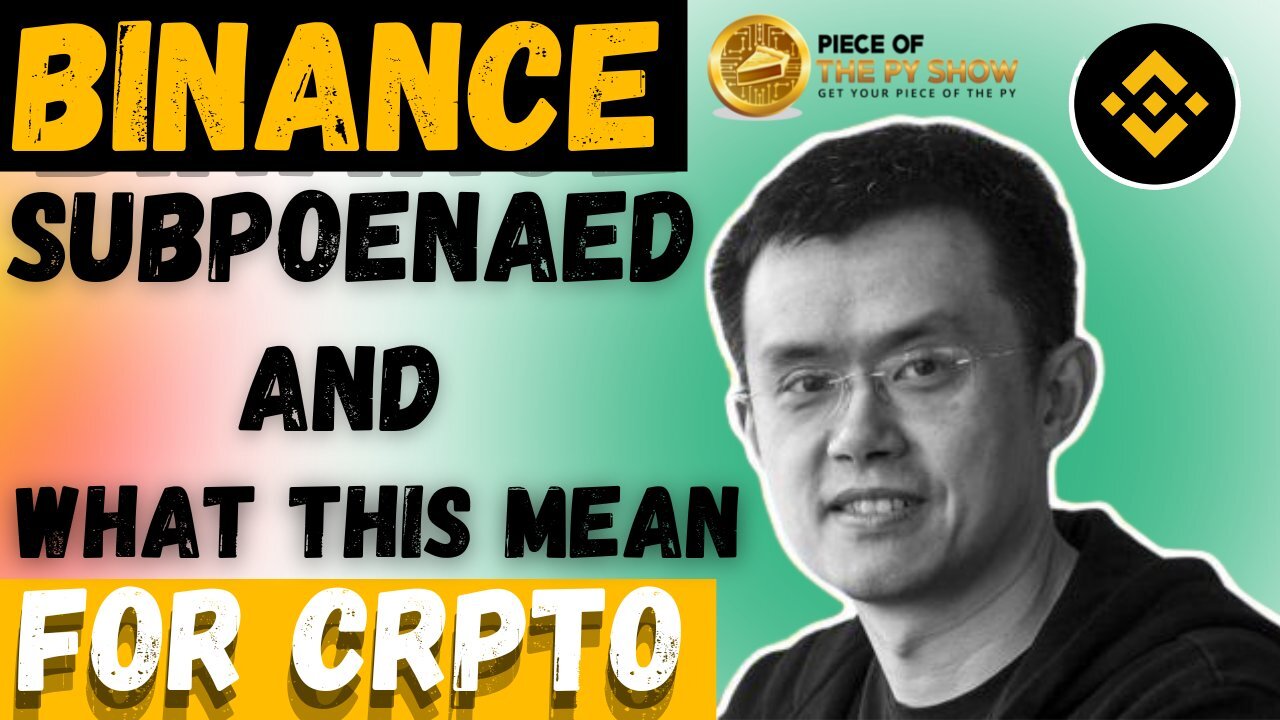 Binance Subpoenaed 👀