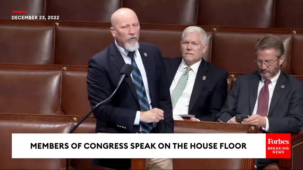 JUST IN: Chip Roy Completely Explodes At Democrats On House Floor Over Omnibus