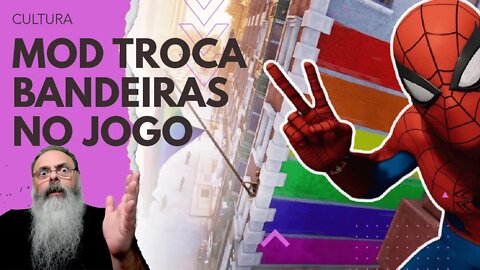 MOD que SUBSTITUI bandeira ARCO IRIS pela AMERICANA em JOGO causa CONFUSÃO é BANIDO pelo JOGO