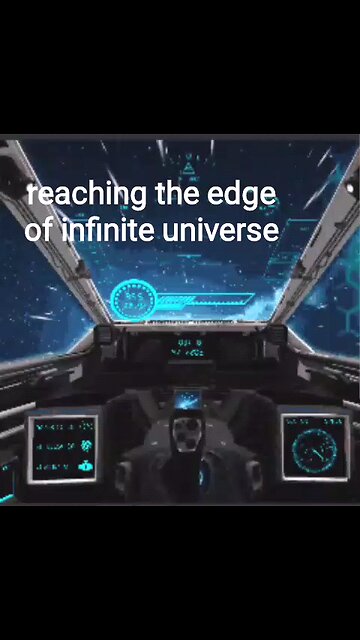 reaching the edge of infinite universe