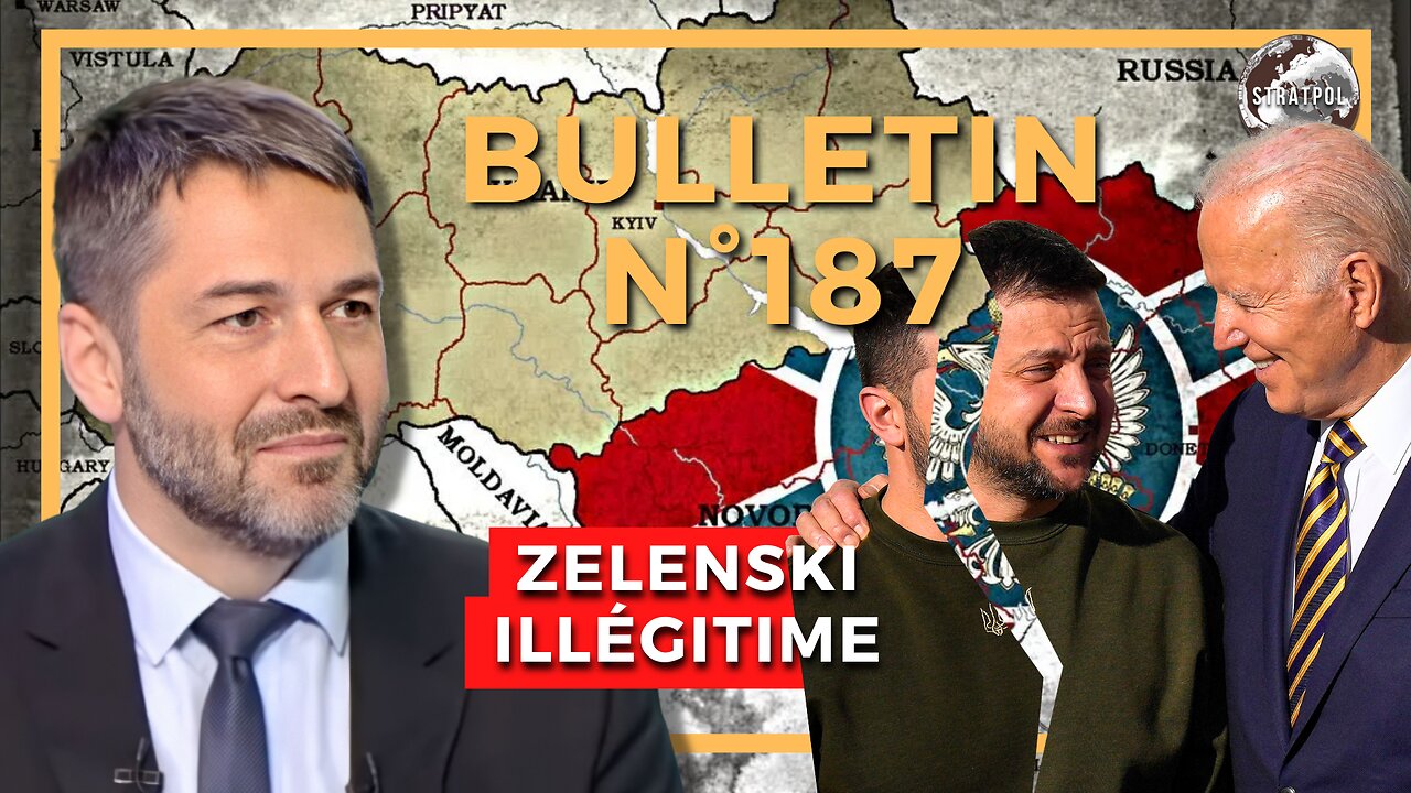 Bulletin STRATPOL N°187. Zelenski illégitime, narco-Kiev-army, drone vs humanitaires. 24.05.2024.