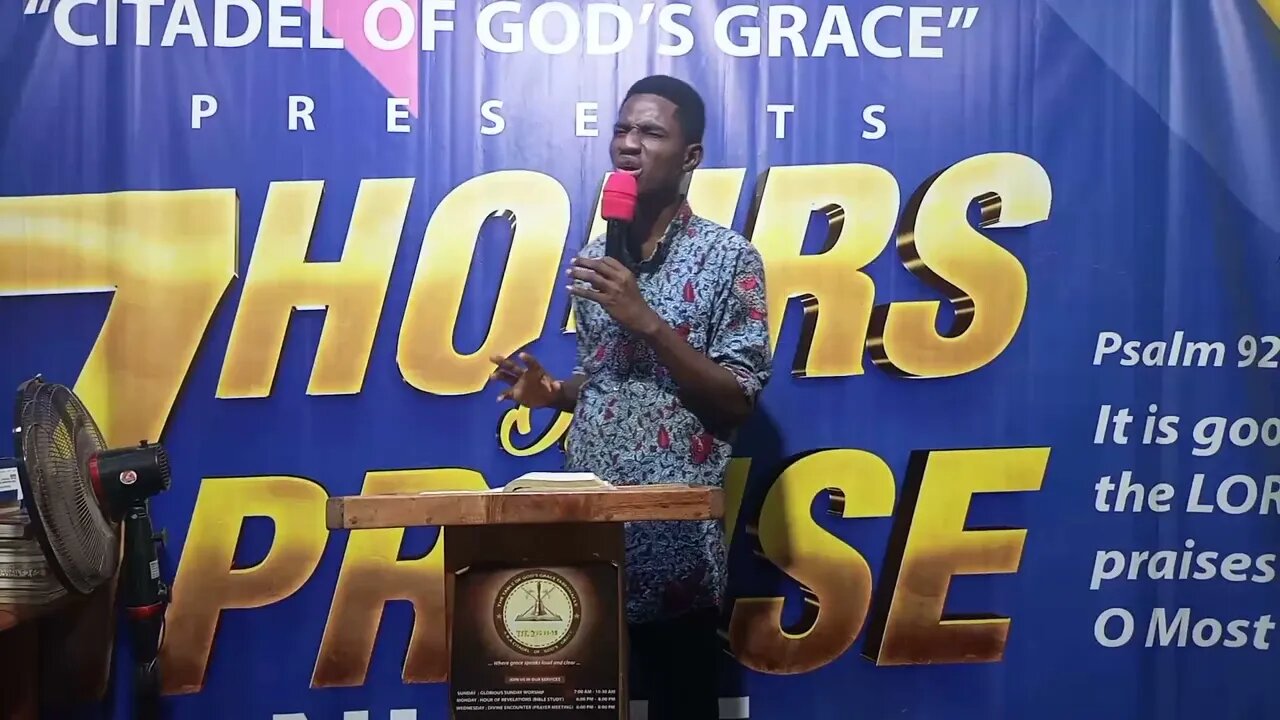 DAY 14 FINAL DAY OF THE 14 DAYS FRUITS AND WHITE FASTING PROGRAM @ THE MESSENGER JOHNSON A. JULIUS