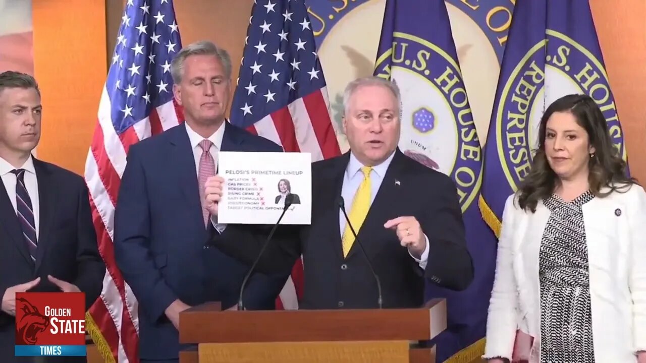 "SHE DOESN'T WANT THE TRUTH!": Scalise EXPLODES on Nancy Pelosi over her Sham January 6th Hearings!