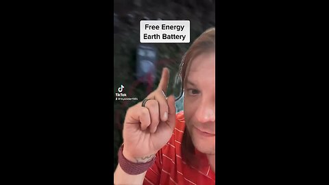 Free energy from the earth- morning new under the sun