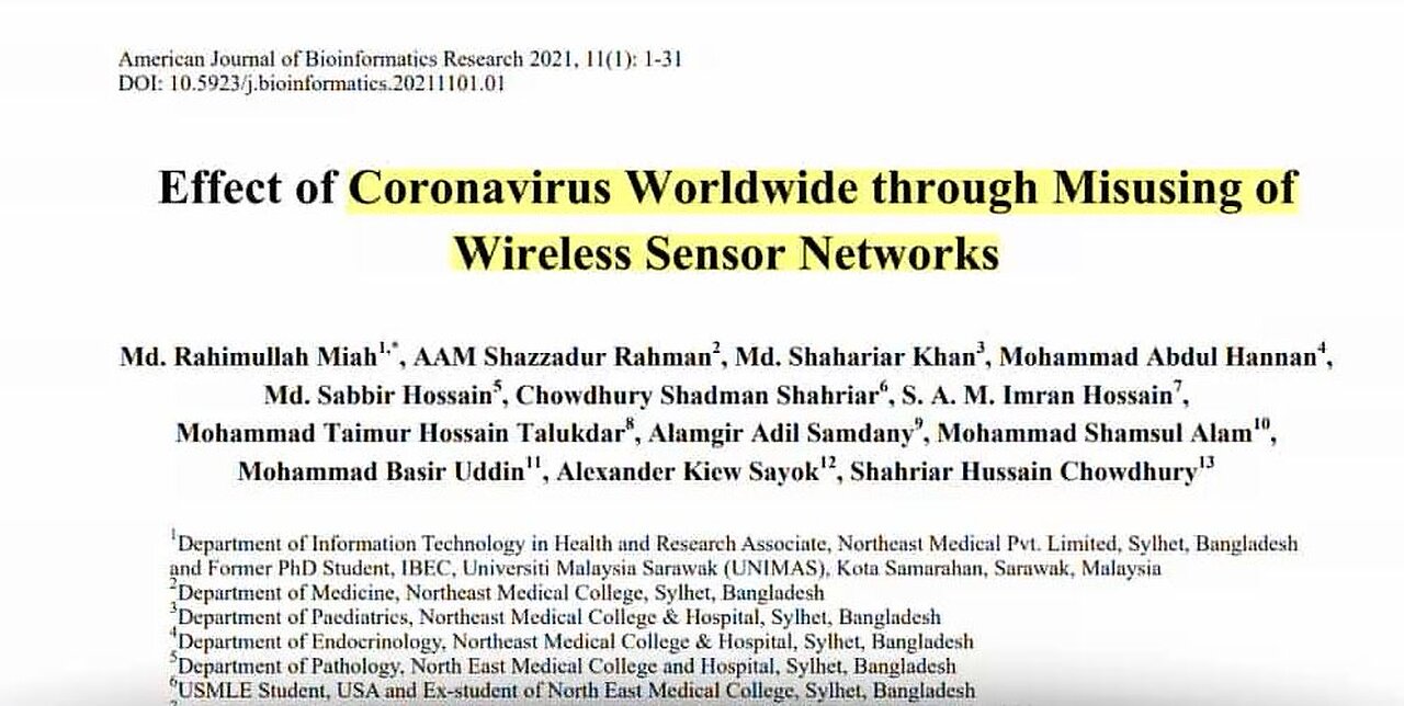 Globalist Plans to Use Wireless Networks for Tracking & Controlling Population