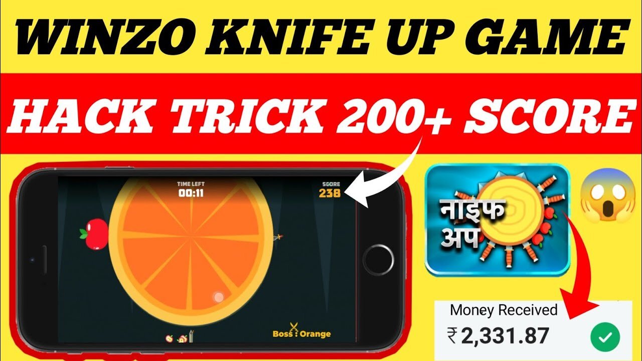 Winzo knife up game hack trick