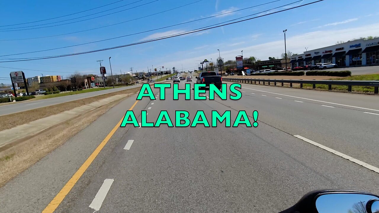 ATHENS ALABAMA RIDE!