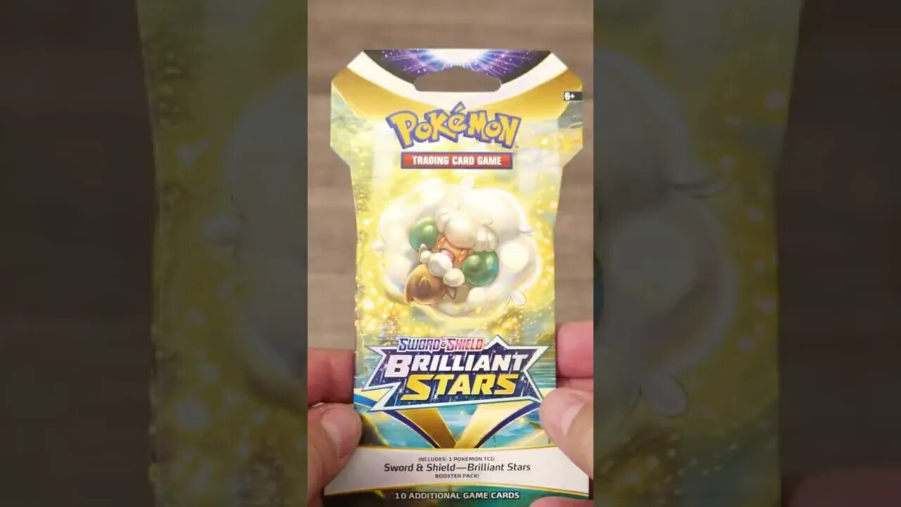 #SHORTS Unboxing a Random Pack of Pokemon Cards 073